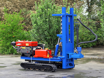 Дешевая Пневматическая Буровая Установка Hengwang Hw120d